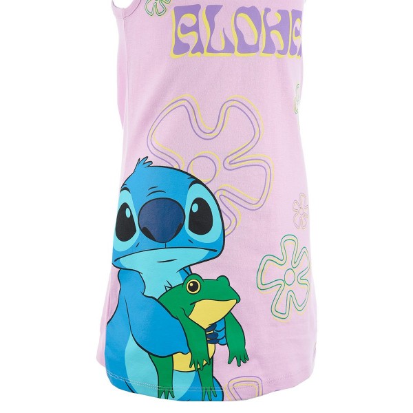 Vestido Infantil Stitch