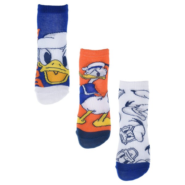 Pack 3 calcetines Infantiles Pato Donald