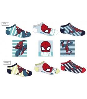 Pack 3 Calcetines Infantiles Spiderman