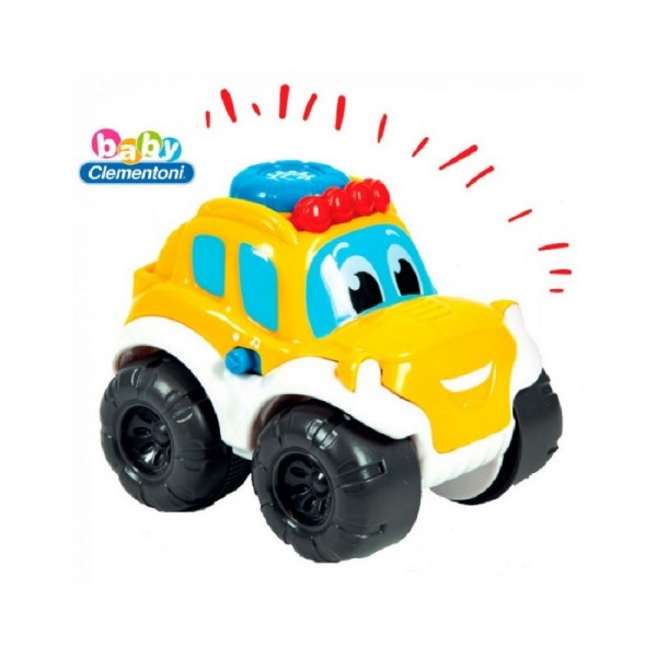 Coche Safari Retrofricción Con Luces Y Sonidos
