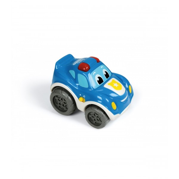 Coche Policía Retrofricción Con Luces Y sONIDOS