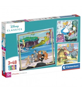 Puzzle Classics Disney 3x48pzs