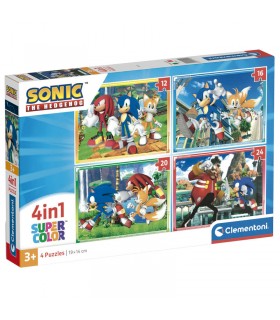 Puzzle Sonic the Hedgehog 12-16-20-24pzs