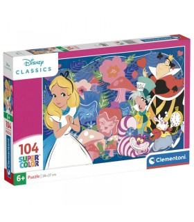 Puzzle Alicia en el Pais de las Maravillas Disney 104pzs
