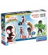 Puzzle Spidey and His Amazing Friends Marvel 3-6-9-12pzs