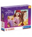 Puzzle cubo Princesas Disney 12pzs
