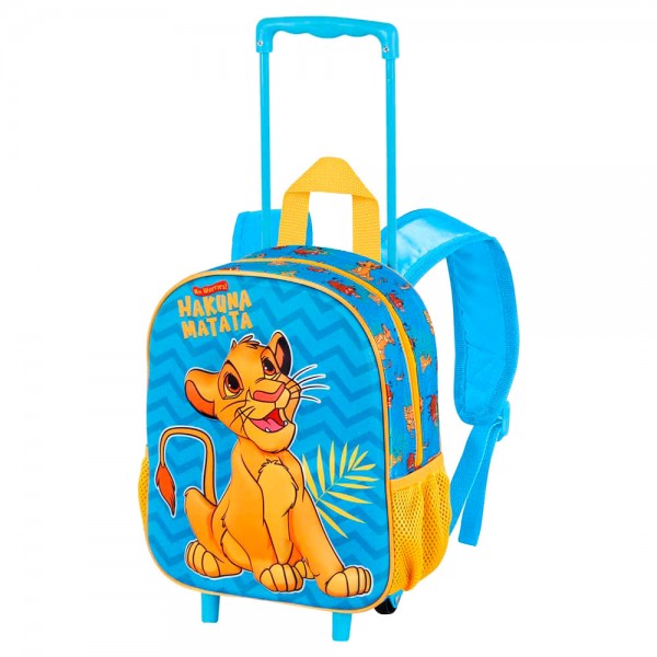 Trolley 3D Hakuna El Rey Leon Disney 31cm
