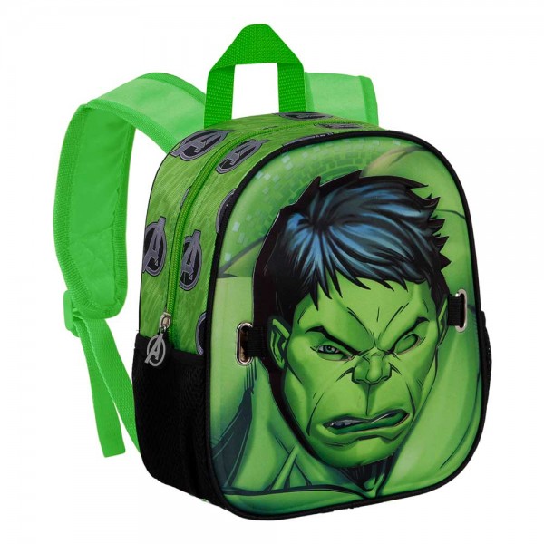 HULK VERDE MOCHILA MASK HULK GREEN STRENGTH