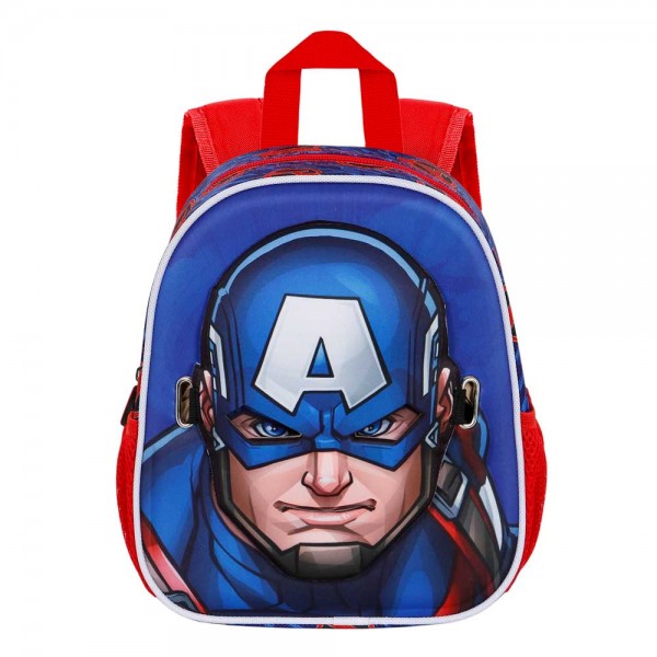 Capitán América Azul Mochila Mask Capitán América First