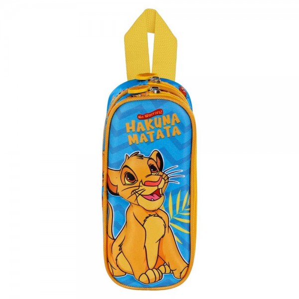 Portatodo 3D Hakuna El Rey Leon Disney doble