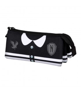Miércoles Negro Portatodo Triple Fan 2.0 Miércoles Varsity