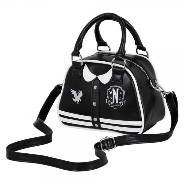 Bolso Bowling Fashion Miércoles Varsity Casual