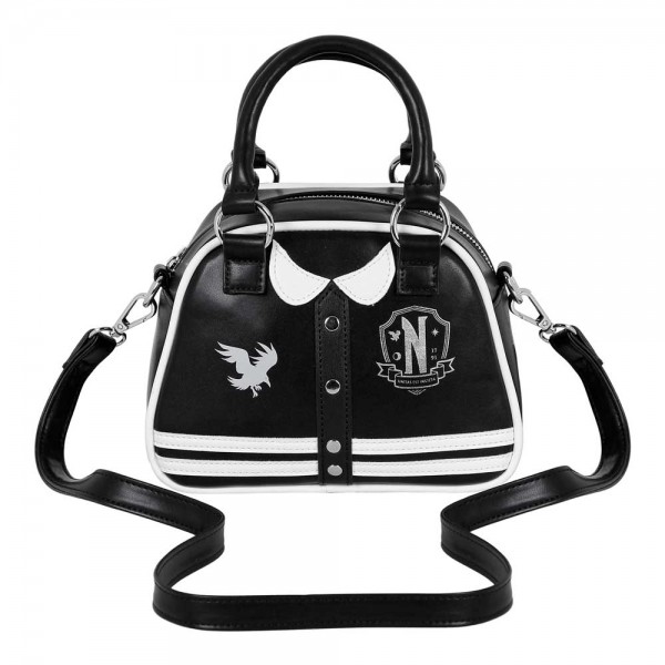 Bolso Bowling Fashion Miércoles Varsity Casual