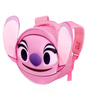 Mochila 3D Emoji Angel Stitch Disney 22cm