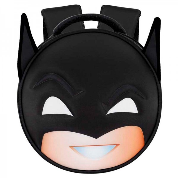 Mochila 3D Emoji Batman DC Comics 22cm