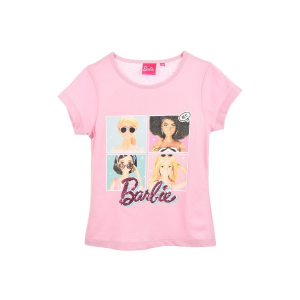 Camiseta Infantil Barbie