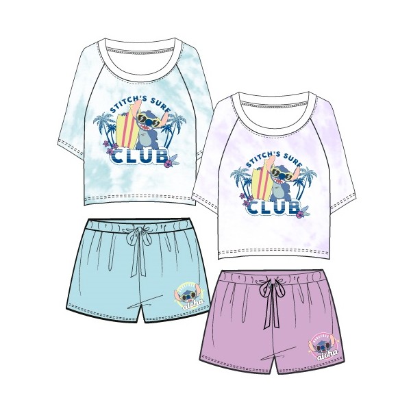 Pijama Adulto Stitch