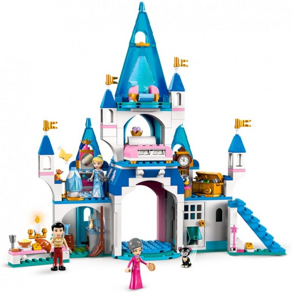 LEGO Disney set Castillo Cenicienta y Príncipe