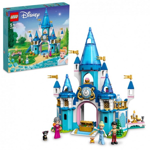 LEGO Disney set Castillo Cenicienta y Príncipe