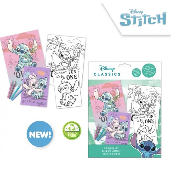 Set De Colorear Stitch