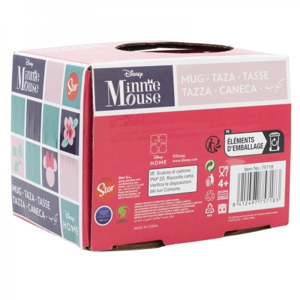 TAZA CERAMICA MINNIE 380 ML