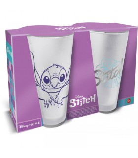 Set 2 vasos Stich cristal 490ml