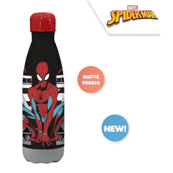 CANTIMPLORA TACTO SUAVE 500ML SPIDERMAN