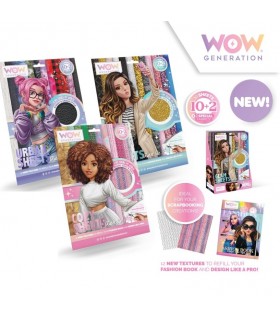 RECAMBIO HOJAS FASHION BOOK EN CDU WOW GENERATION