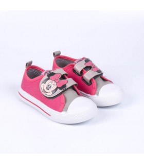 ZAPATILLA LONETA SUELA PVC ALGODÓN MINNIE