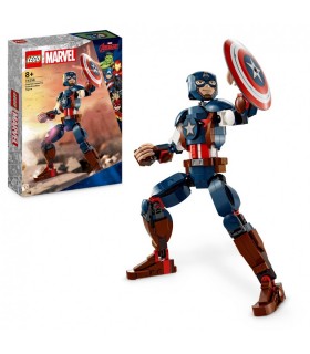 FIGURA PARA CONSTRUIR: CAPITÁN AMÉRICA S. HEROES 76258 LEGO