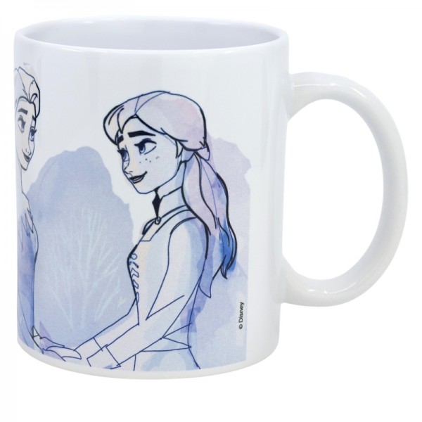 Taza ceramica sublimacion 325 ml en caja de regalo FROZEN II