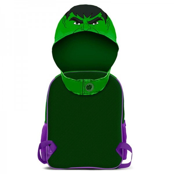 Mochila capucha Hulk Marvel 31cm