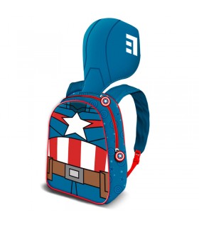 Mochila capucha Capitan America Marvel 31cm