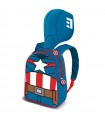 Mochila capucha Capitan America Marvel 31cm