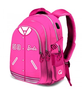 Mochila Varsity Barbie 44cm adaptable