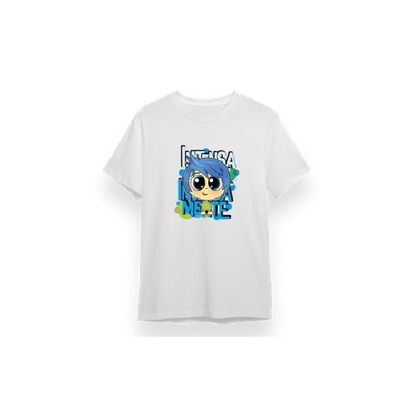 Camiseta infantil Del Revés 2 "ALEGRÍA WHITE"