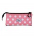 MINNIE MOUSE ROSA ESTUCHE PORTATODO TRIPLE MINNIE MOUSE CLOSER