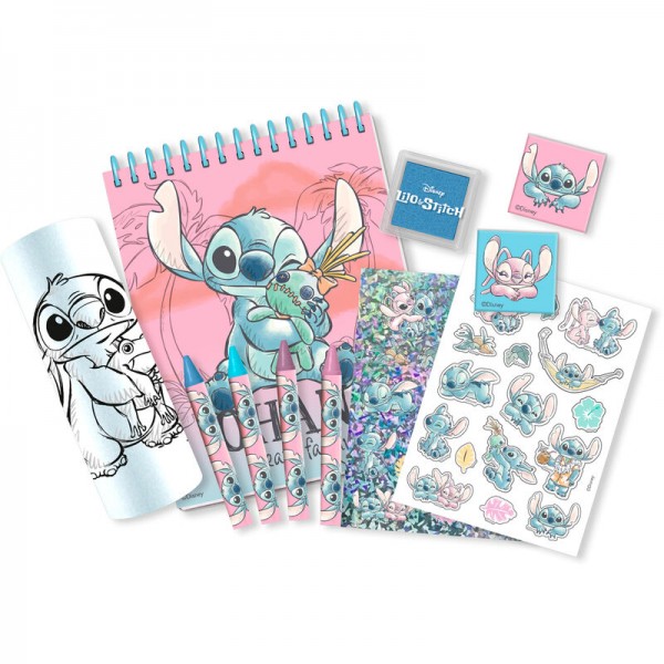 Set papelería 3D Stitch Disney
