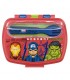 SANDWICHERA RECTANGULAR CON CUBIERTOS AVENGERS COMIC HEROES