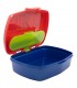 SANDWICHERA RECTANGULAR CON CUBIERTOS AVENGERS COMIC HEROES