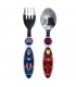 SET DE 2 CUBIERTOS METÁLICOS AVENGERS INVINCIBLE FORCE
