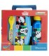 SET URBAN VUELTA AL COLE 4 PCS (BOTELLA ALUMINIO 400 ML Y SANDWICHERA CON CUBIERTOS) MICKEY MOUSE FUN-TASTIC