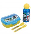 SET URBAN VUELTA AL COLE 4 PCS (BOTELLA ALUMINIO 400 ML Y SANDWICHERA CON CUBIERTOS) MICKEY MOUSE FUN-TASTIC