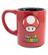 TAZA CERÁMICA ANTIVUELCO 300 ML SUPER MARIO POWER
