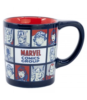 TAZA CERÁMICA ANTIVUELCO 300 ML MARVEL AVENGERS COMIC ENERGY
