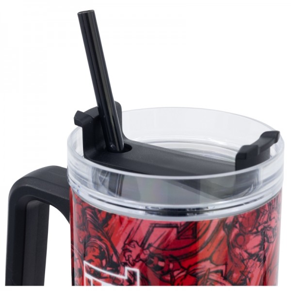 TAZA TERMO XL ACERO INOXIDABLE 940 ML MARVEL PATTERN