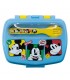 SANDWICHERA RECTANGULAR CON CUBIERTOS MICKEY MOUSE FUN-TASTIC