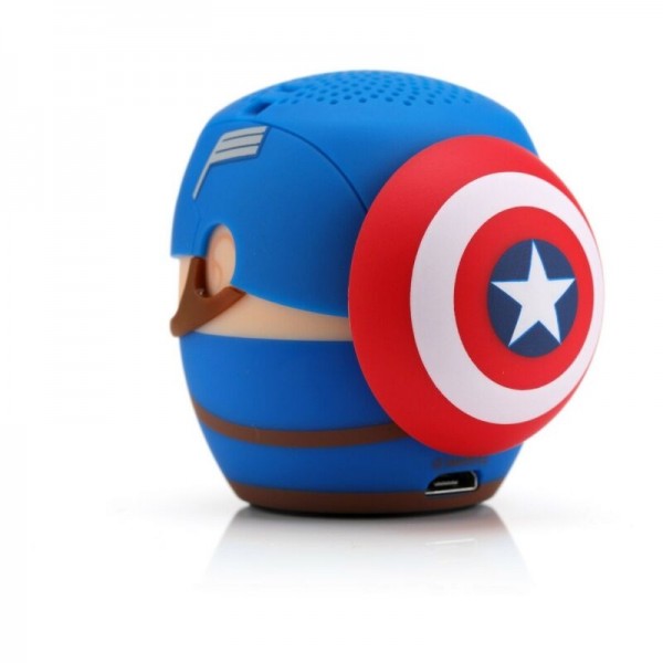 Mini altavoz Bitty Boomers Capitán América 5 cm