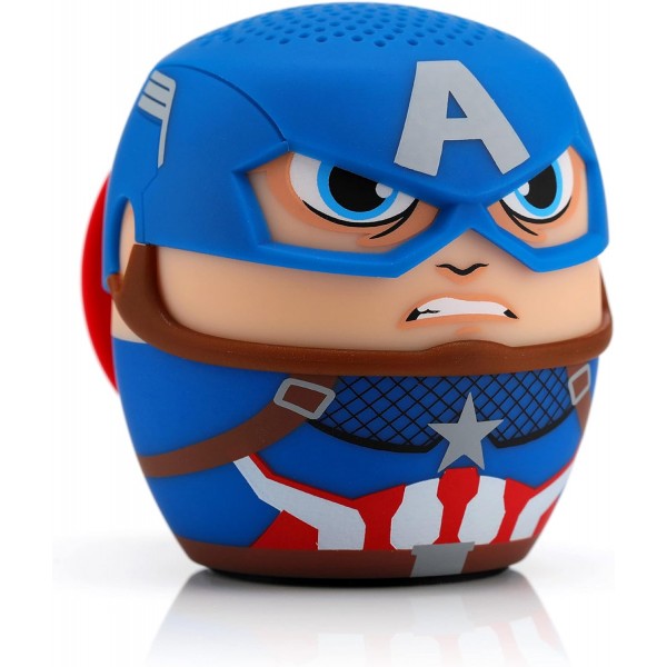 Mini altavoz Bitty Boomers Capitán América 5 cm