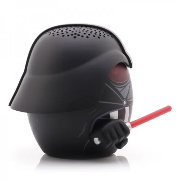 Mini altavoz Bitty Boomers Darth Vader con ojos rojos y sable láser 5 cm